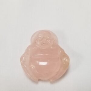 Rose Quartz Buddha Pendant