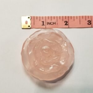 Rose-shaped Rose Quartz Crystal (Medium)