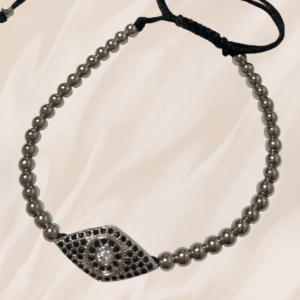 Healing Bracelet with Eye (Silver)